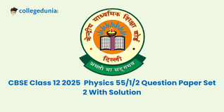 CBSE Class 12 2025 Physics 55-1-2 Question Paper Set-2: Download Solutions with Answer Key
